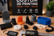 Custom 3D Printing Service | 3D Design &amp; Print | Replacement Parts | Prototypes |