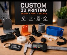 Custom 3D Printing Service | 3D Design & Print | Replacement Parts | Prototypes |