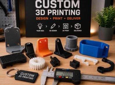 Custom 3D Printing Service | 3D Design & Print | Replacement Parts | Prototypes |