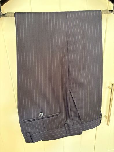 Hawes & Curtis 1913 navy Suit 40S