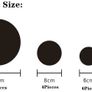 Geometric Circle Mirror Wall Sticker Decoration Image 3