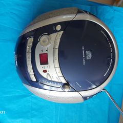 BUSH Portable CD Player with Radio Cassette Recorder, Radio and Tapes working fine, CD Player not playing