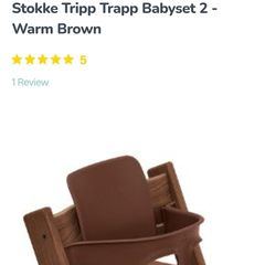 Tripp Trapp Babyset in Brown