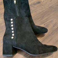 Tamaris black boots-Uk7