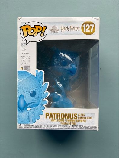 Funko Pop - Patronus Dumbledore 127 - Some Box Damage - Vinyl Action Figure