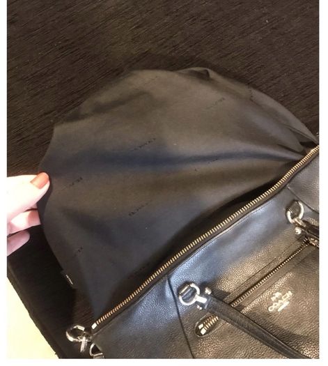 Coach bag leather