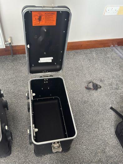 Touratech Panniers and Top Box