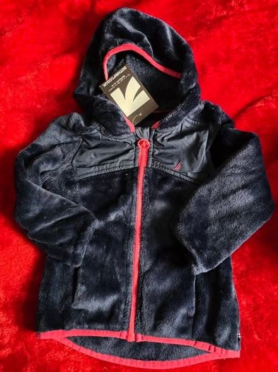 Nautica fleece hooded jacket.. Infant size 24M