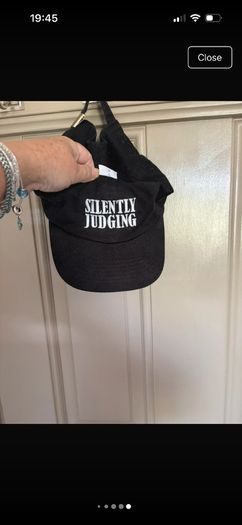 New with tags Topshop silently judging baseball cap
