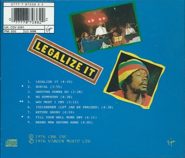 Peter Tosh  |  Legalise It