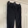 Next Black Straight Leg Jeans with Tassles Image 4