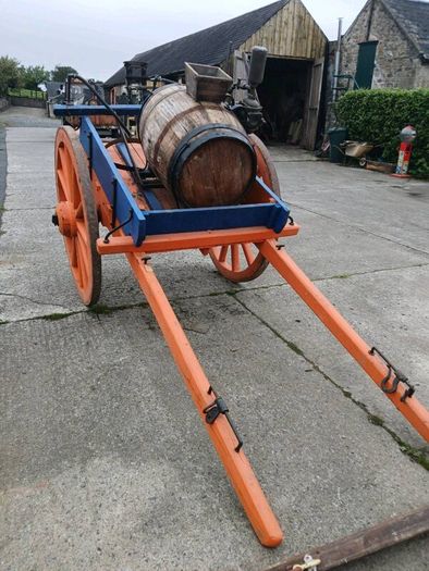 2 Horse drawn carts