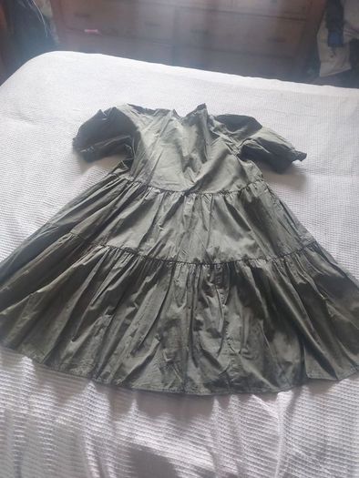 Dark Green Dress