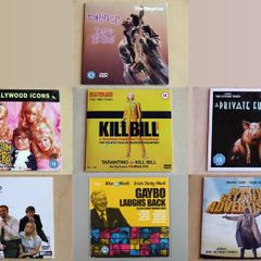 Newspaper promo DVDs