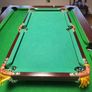 Vintage Small Pool Billiards Table Image 2
