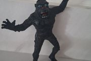 Showa Retro King Kong Soft Vinyl Doll - Vintage Hong Kong - Rare Blue Eyes