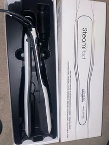 SteamPod V3 Hair Straightener - White