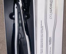 SteamPod V3 Hair Straightener - White