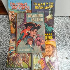 5 x 1960s vintage childrens hardback books