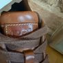 100% leather cognac Polo by Ralph Lauren trainers 5.5 Image 10