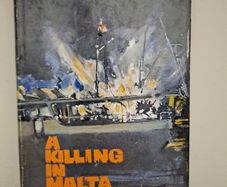 A Killing in Malta Robert MacLeod 1st ed