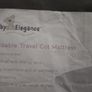 Baby Elegance travel cot mattress Image 5