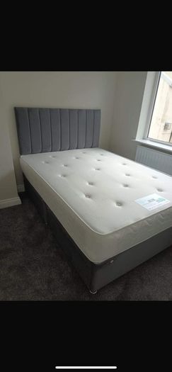 New Stylish single ,Double 4ft, 4ft6, King 5ft And 6ft Superking Sizes Divan Beds Instock. Drawers And Optional Tufted Mattresses Available. Free Delivery