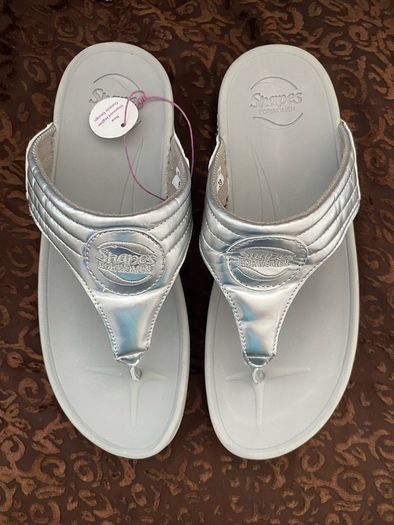 Shapes Platform Fit Flop Summer Sandals BNWT SIze 6 (39)