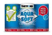 Thetford Aquasoft Toilet Rolls 6pk for Portable Chemical Toilets