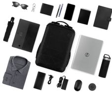 DELL 39.6 cm (14" to 15.6") Backpack Black, Blue