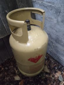 Empty Gas Bottle