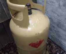 Empty Gas Bottle