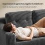 Corner Sofa No Assembly Vacuum Packed Sofa Bed Modular Sofa Image 7