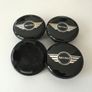 4x Mini Wheel Centre Caps Hub Alloy Badge Emblem Black 54mm Cooper One Clubman S Image 4