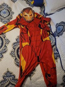 Halloween  Iron man for boys 8 to 10 years