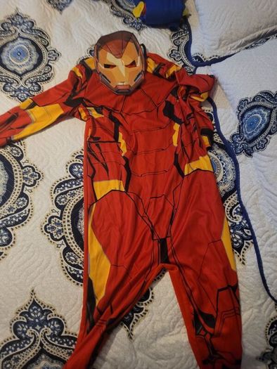 Halloween  Iron man for boys 8 to 10 years
