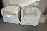 2 armchairs
