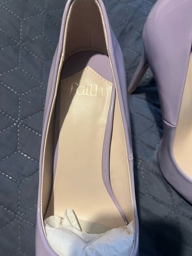 Faith Lilac  high heels