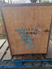 old tea chest