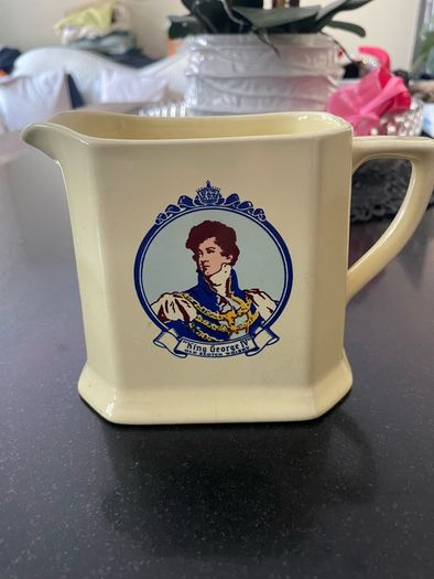 Rare 1940s Wade King George IV Water Jug