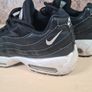 Womens NIKE AIR MAX 95 ESSENTIAL trainers runners black white Size UK 6 EU 40 Image 10