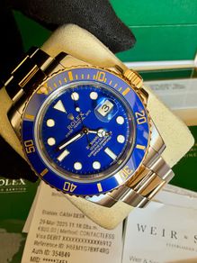 Rolex Submariner, Fl serviced by Rolex at 2025