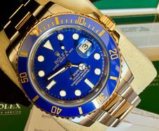 Rolex Submariner, serviced by Rolex at 2025