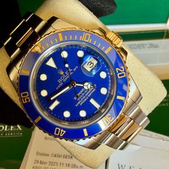 Rolex Submariner, Fl serviced by Rolex at 2025