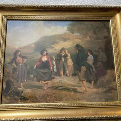 picture The famous 1835 painting Children Dancing at the Crossroads by Trevor Thomas Fowler is housed at the National Gallery of Ireland in Dublin