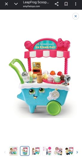 Leap Frog Interactive Ice Cream Cart