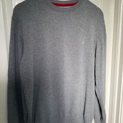 Grey Benetti  long sleeve jumper size medium  100% cotton