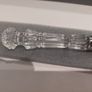 Waterford Crystal small letter opener - has an inscription Image 10