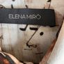 Ladies Brown Patterned Blouse by Elena Miro Image 2