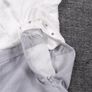 Mango White Grey Crossover Wrap Short Playsuit Romper Size L Image 4